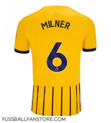 Brighton James Milner #6 Replik Auswärtstrikot 2024-25 Kurzarm